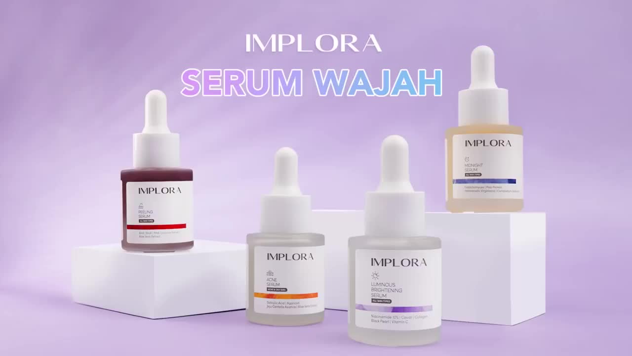IMPLORA Serum Wajah 20ml | Implora Face Serum BPOM BISA COD
