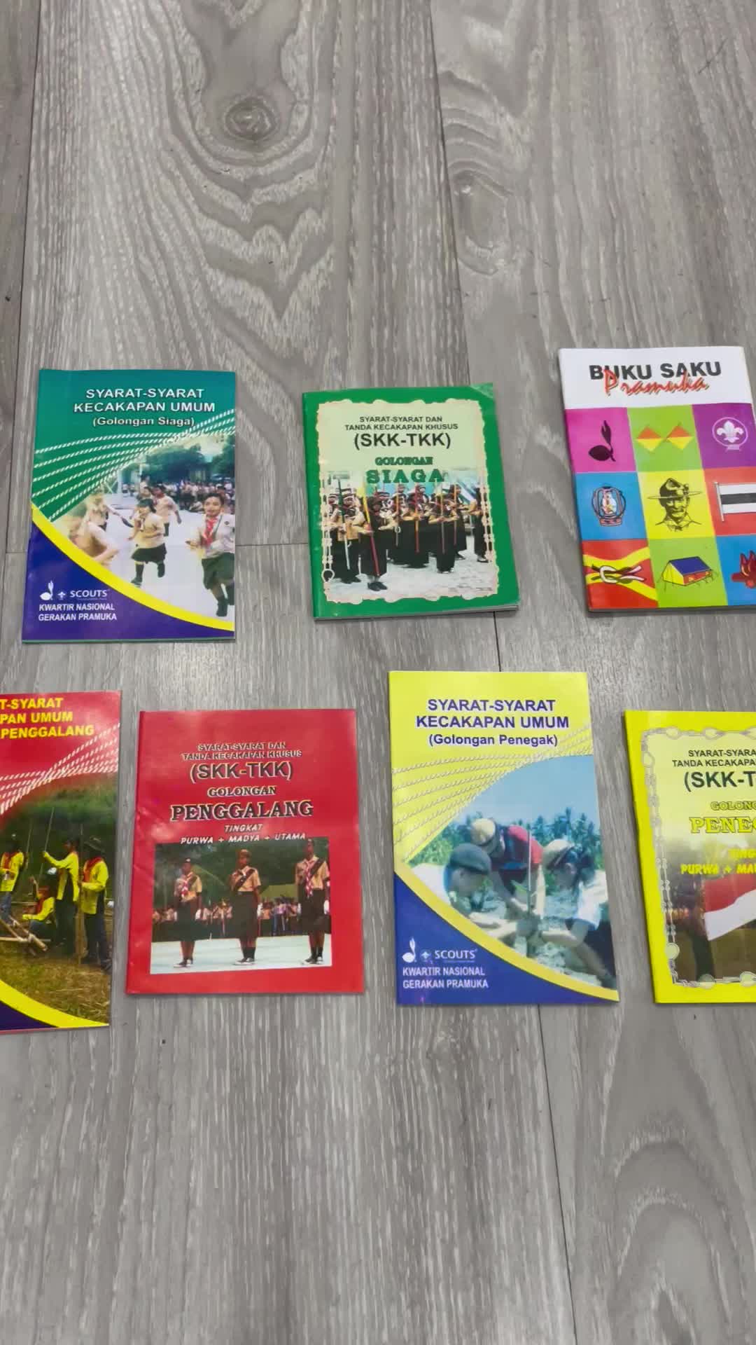 Buku Pramuka SKU SKK Siaga Penggalang Penegak Books