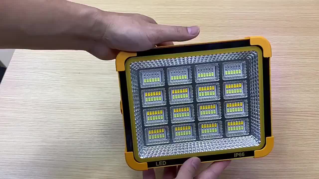Anbolt 1500W Lampu Emergency LED Tahan Lama Lampu Camping Super Terang Anti Air Solar Rechargeable Multifungsi Lampu Outdoor Tenaga Matahari tanpa garansi lampu dinding luar ruangan lampu  sorot portable charger lampu sorot pasar malam