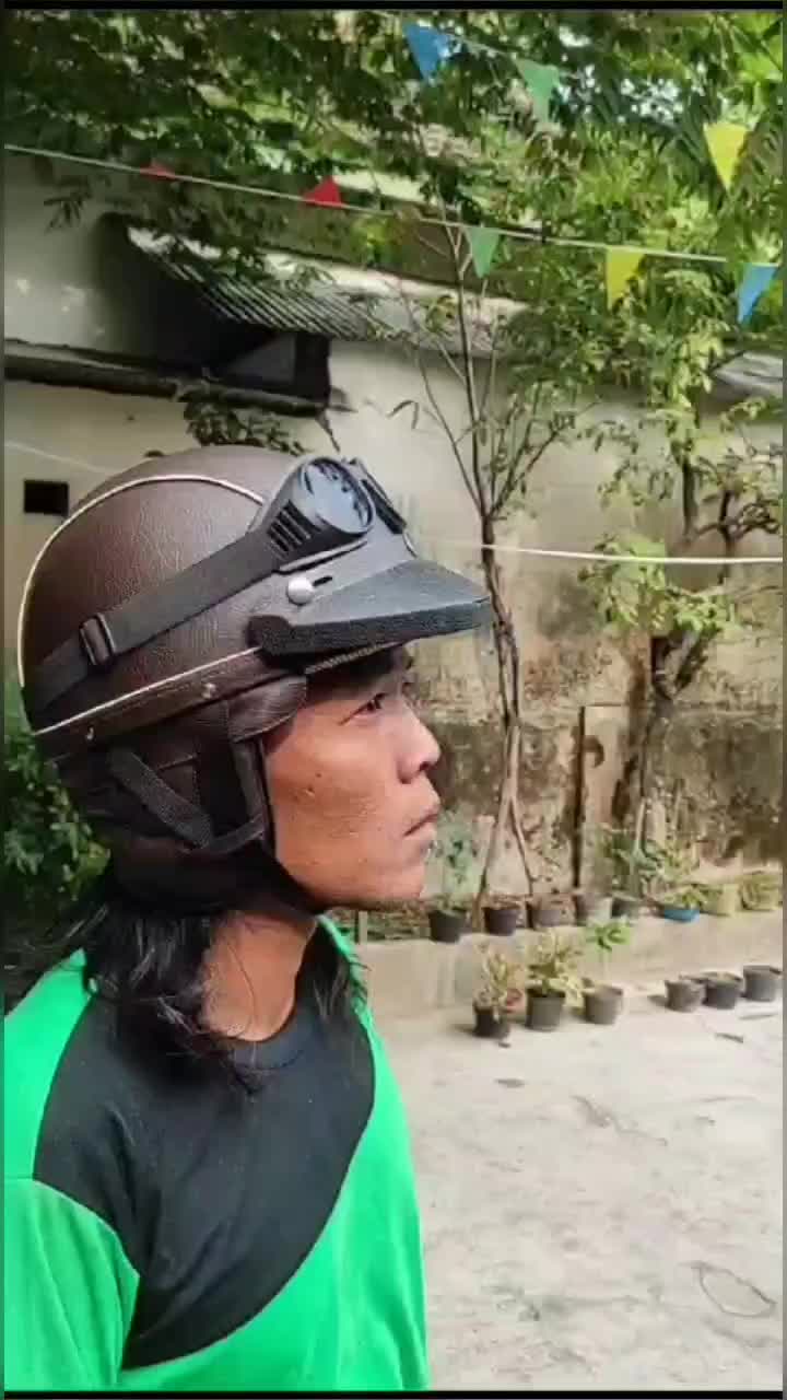 CL1 Helm Retro Clup Dewasa Dengan Resleting Untuk Dewasa Unisex Aksesoris