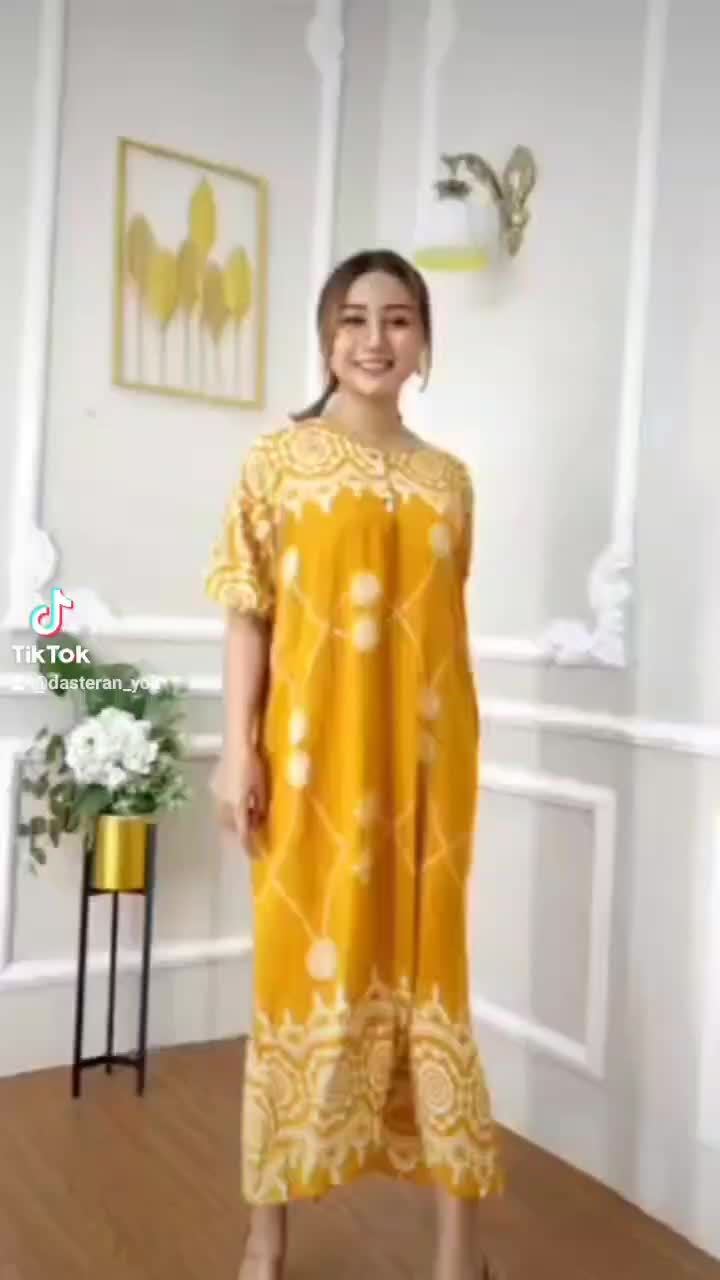Daster Jumbo Rayon 100rb Dapat 3 Pcs Daster Wanita Busui Bumil Kancing Depan Bahan Rayon Nyaman