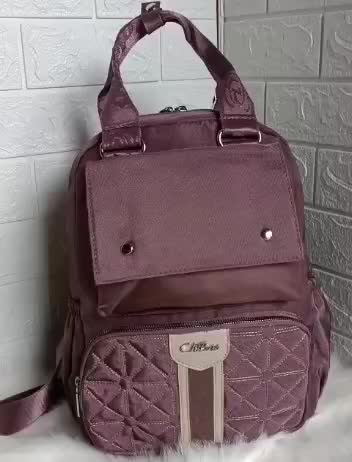 BIG PROMO !!! TAS RANSEL WANITA CHIBAO 12280-C-22-51# KANVAS BARU..