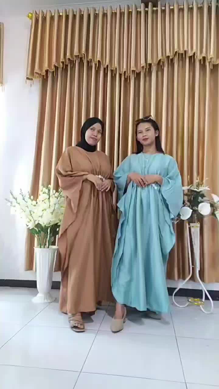 BAJU KAFTAN PREMIUM TERBARU / SIZE M-L-XL Muslim Renda Panjang