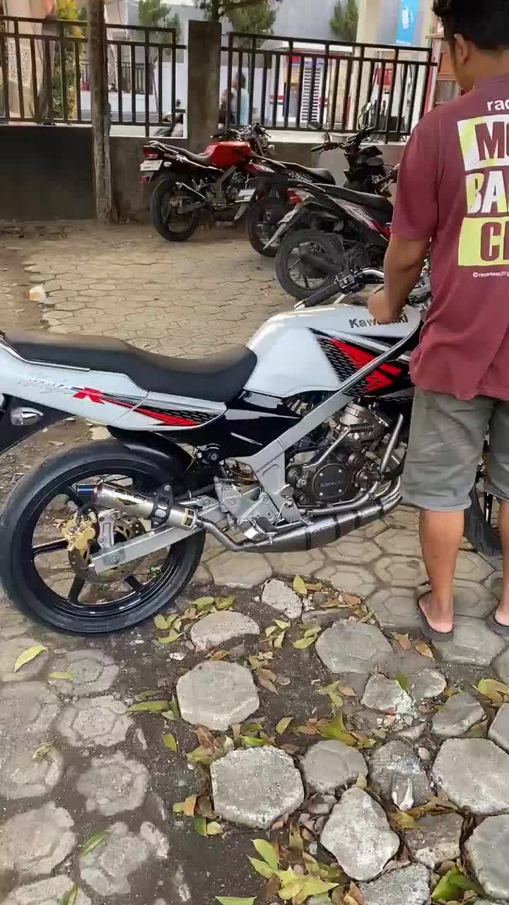 KNALPOT NINJA R/RR/SS TIPE PRESS GALVANIS COBRA KJR RACING INDONESIA