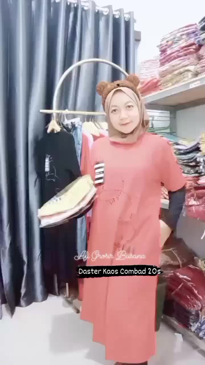 Homedress/Daster Wanita Kaos Combad 20s/Daster Gyl Friday Kekinian Sutra Polos Polos Daster