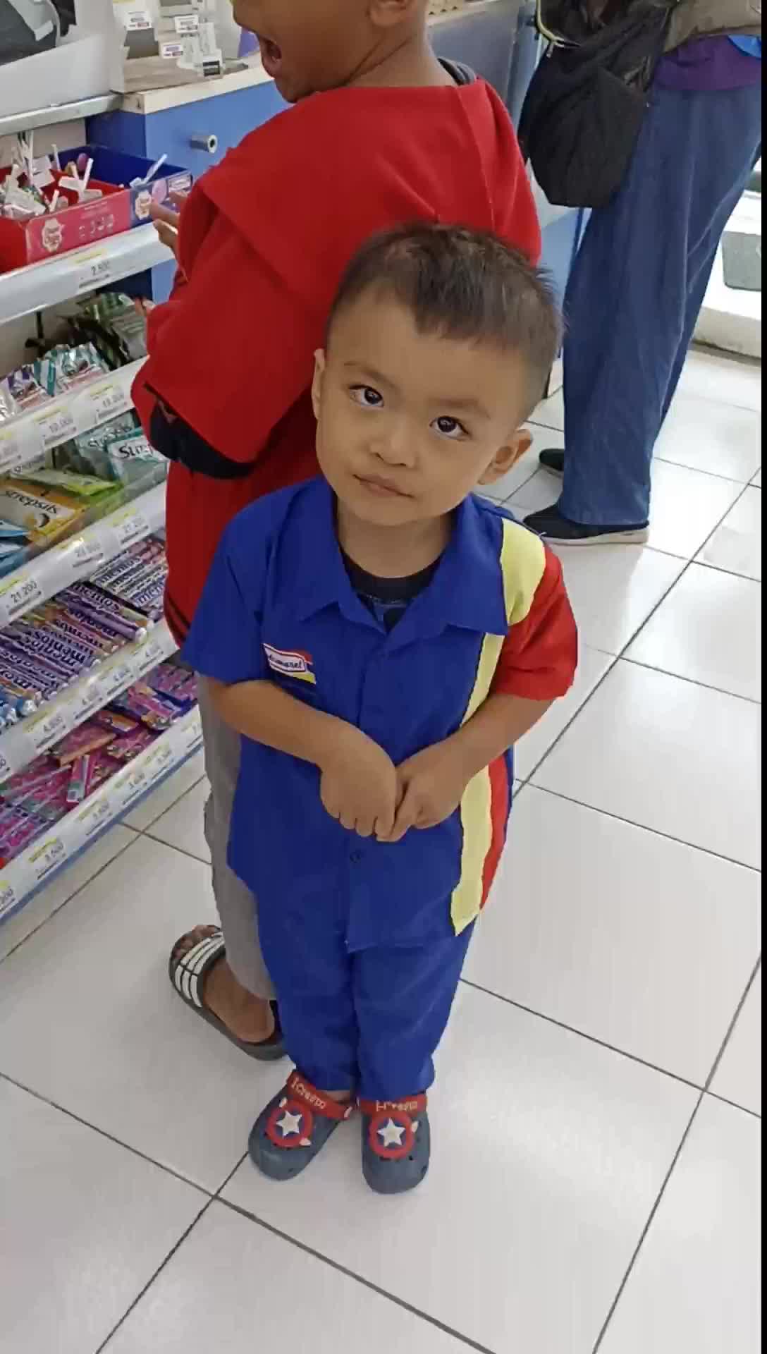 STELAN ANAK BAJU SERAGAM PROFESI INDOMARET 1-5 Tahun/BAJU KOSTUM ANAK/BAJU LUCU/BAJU MURAH Bayi Anak-Anak Parsel