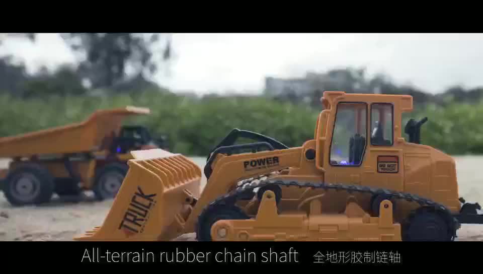 Mainan Anak remote control alat berat excavator