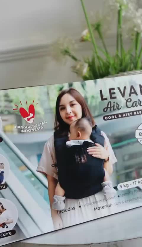 Cuddleme Levana Carrier Gendongan Bayi Mshape Balita Nyaman SSC Baru lahir Bayi