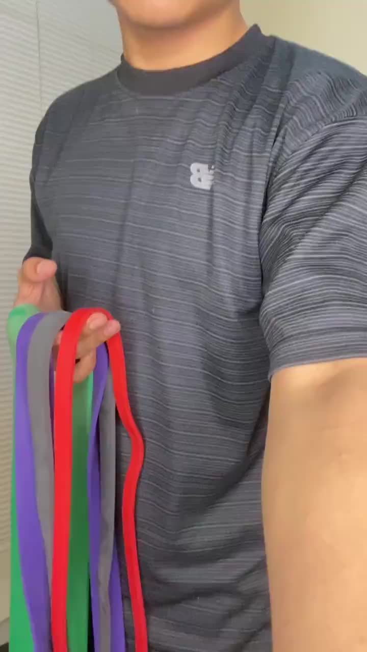 WANNAFIT Resistance Band Latex | Karet Elastis Olahraga | Alat Olahraga Rumah