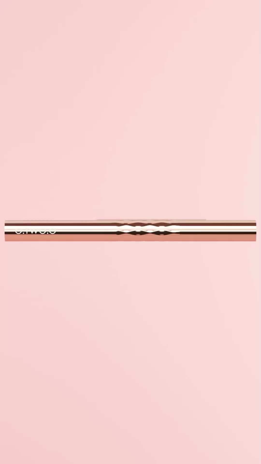 O.TWO.O Gold Embroidery Eyeliner Pen Waterproof Classic Black Easy To Wear Eye Makeup Liquid Pencil Pensil