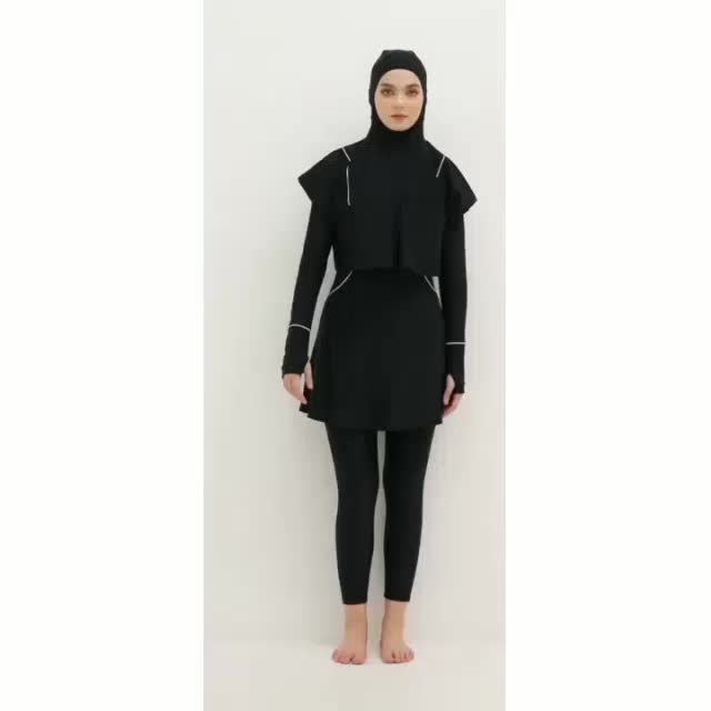 BAJU RENANG MUSLIM DEWASA LAPIS CUP BH BAJU RENANG MUSLIMAH Polos Panjang Wanita Syari ba jure