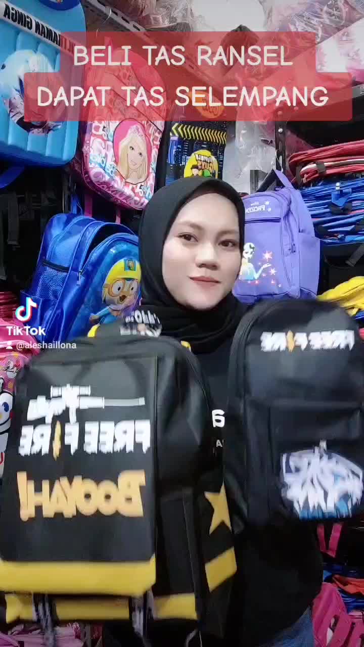 Tas Free Firee Tas Anak Laki laki SD Tas Free Fire Tas FF Tas Ransel Anak Sekolah Tas Anak Karakter FREE FIRE Fashion