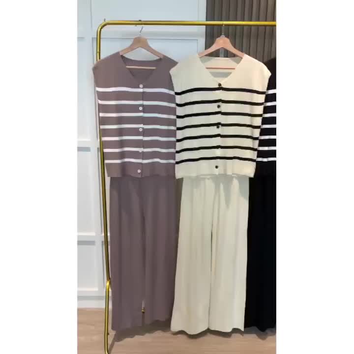 SET7046 Friday Set Short Sleeve Loose Top n Pants