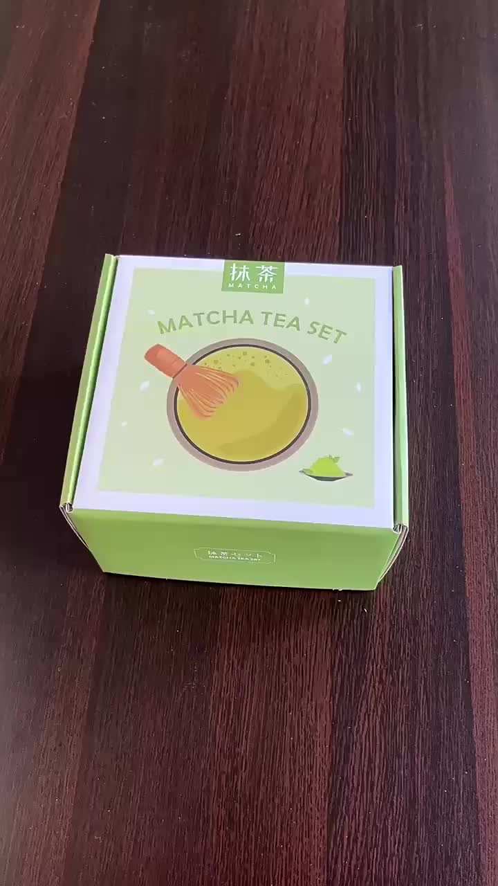 NEW 2PCS Mangkuk Matcha Keramik Japanese Matcha Tea Sets Pengaduk Matcha Bambu