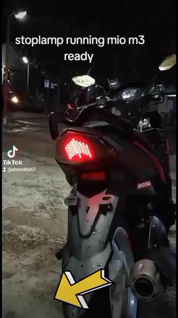 stoplamp running mio m3 mio z 8mode otomatis  Motorcycle Motor
