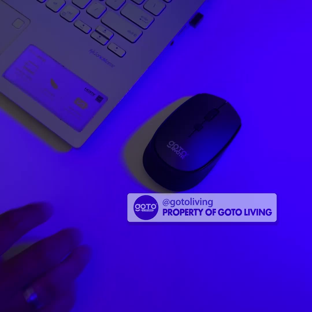 Goto [COD] Ryota Mouse Wireless Laptop Macbook Tanpa Kabel USB Portable