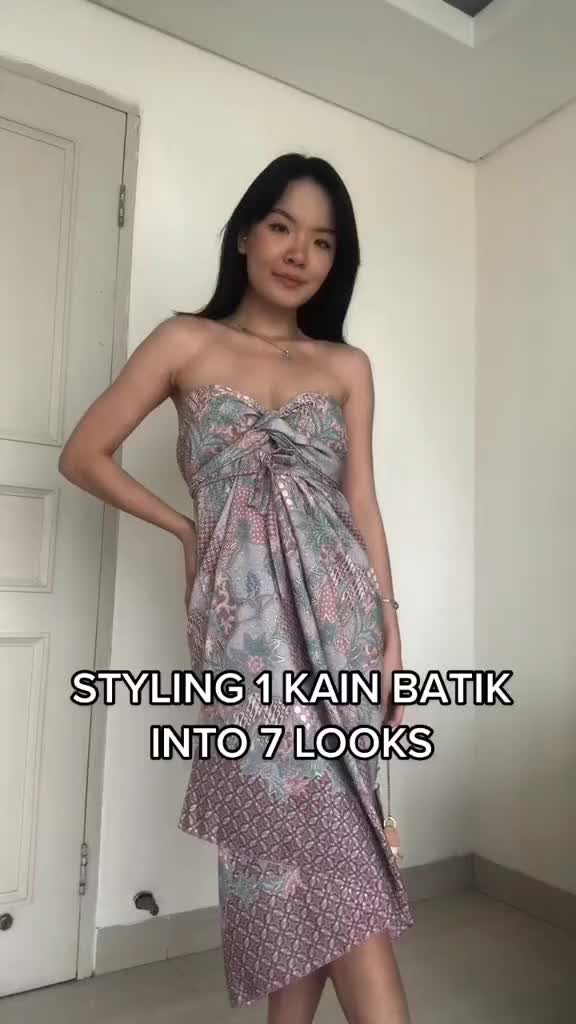 rok lilit motif bahan sutra HQ/rok lilit kain motif bawahan kebaya Mini Panjang