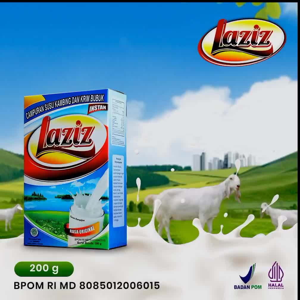 Susu Kambing Ettawa Laziz Rasa Original Darusyifa Milk Dairy