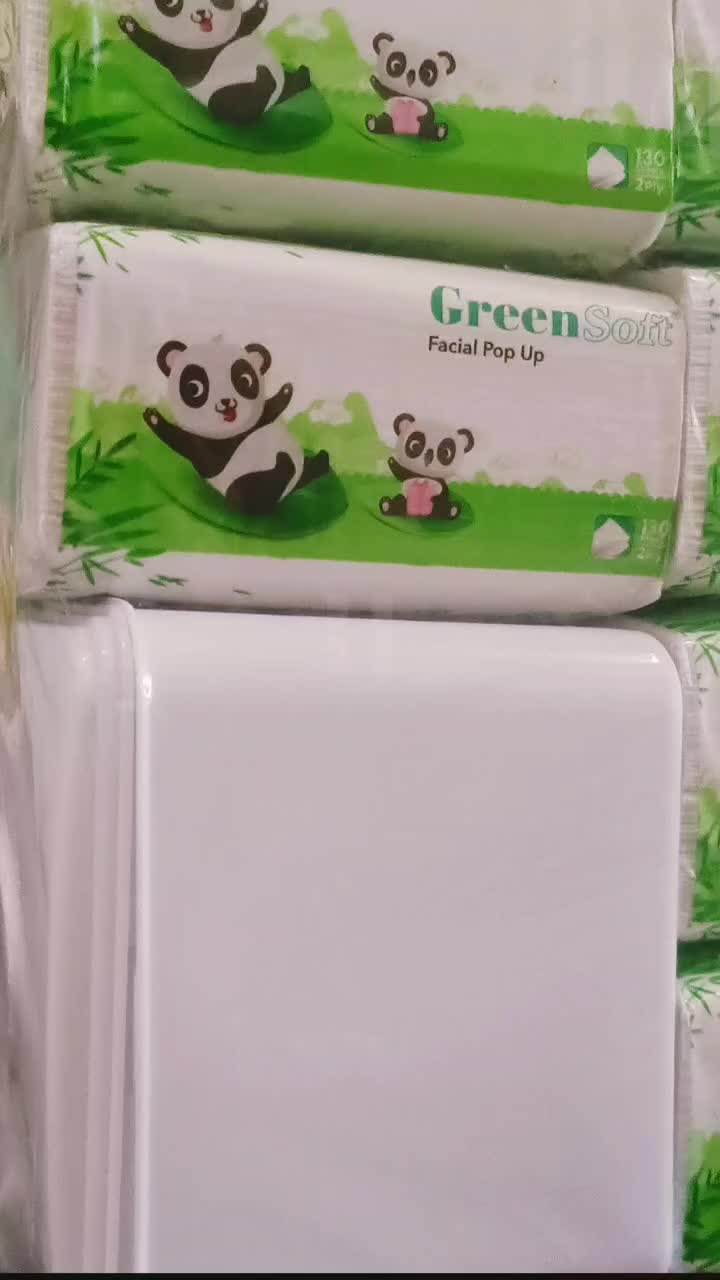 [ PAKET 12 PCS ] TISU KOTAK MURAH GreenSoft (Tissue Pop up 130 Sheets) Tissue Minyak