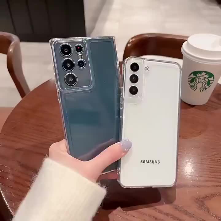 [Ready stock] Ponsel Bening Soft Case untuk hp Samsung A56 A3 A55 A35 A16 A26 A15 A05S A54 A05 A25 A24 A13 A14 A06 A23 A53 S24 S23 S21 FE A34 A04E A04 S24 S22 S23 FE Ultra A73 A03 A12 A32 A71 4G 5G Casing
