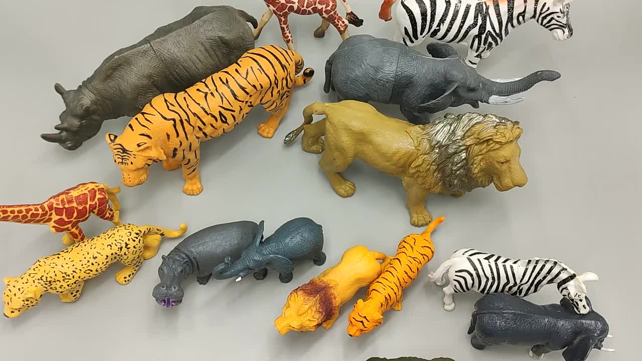 REDFIRE TOYS MAINAN EDUKASI BINATANG KARET VYNIL MINIATUR HEWAN ANIMAL KINGDOM
