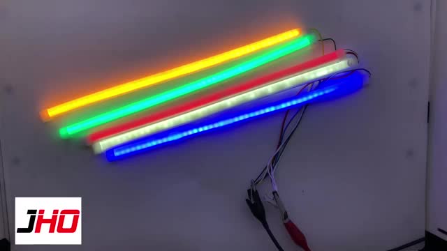 Lampu Alis Fleksibel Merk Jho 30 cm dengan 1 Mode Warna Motorcycle